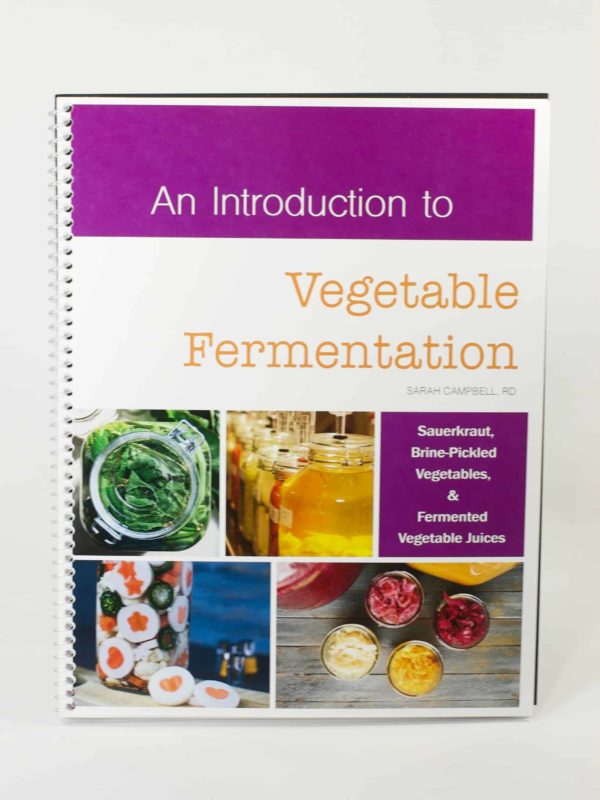 Front cover of "An introduction to Vegetable Fermentation" manual